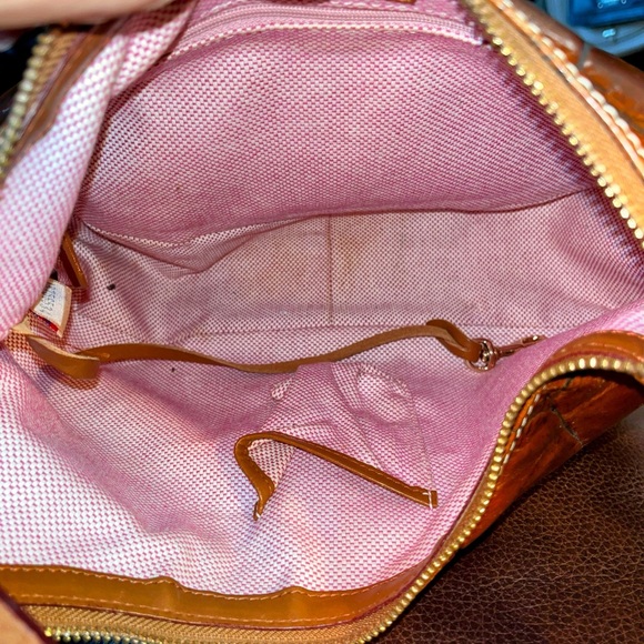 EUC Authentic Dooney&Bourke Croc Leather Handbag 8.5X15 - Picture 5 of 7